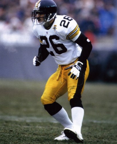 ROD WOODSON PITTSBURGH STEELERS 8X10 SPORTS ACTION PHOTO (I)
