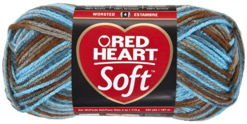 Red Heart  Soft Yarn, Waterscape