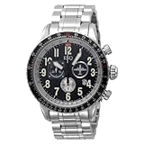 ESQ by Movado Men's 7301236 Beacon Stainless-Steel Bracelet Black Dial Watch