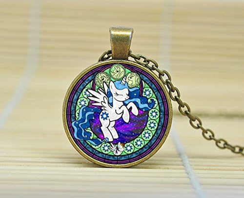 My Little Pony Friendship Is Magic Necklace Glass Cabochon Necklace A3191
