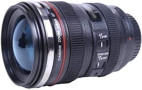Beyondtek New Looks Like Canon SLR Lens 24-105mm Travel Coffee Mug / Cup