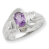 Sterling Silver Amethyst Ring