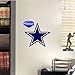 NFL Dallas Cowboys Logo Fathead Wall Decal, 11 x 12-inches