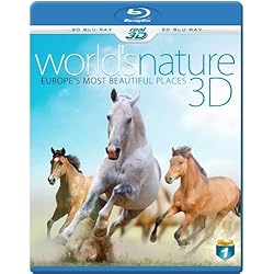 WORLD'S NATURE 3D - Europe's most beautiful Places (Blu-ray 3D & 2D Version) REGION FREE