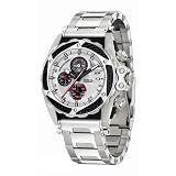 Festina Mens Road Warrior Stainless Steel Carbon Fiber Watch #F16273 1 by Festina