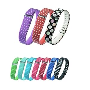 New Laser Set 9 Colors Replacement Bands for Fitbit FLEX