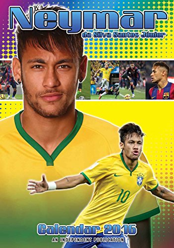 Neymar da Silva Sontos Jr Wall Calendar - 2016 Wall Calendars - Celebrity Calendars - Soccer Calendars - Poster Wall Calendars - Monthly Wall Calendars by Dream International