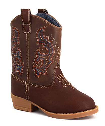 Natural Steps Bronco Boot (Infant/Toddler/Little Kid),Brown,12 M US Little Kid
