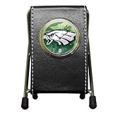 Philadelphia-Eagles-v4 Pen Holder Desk Clock