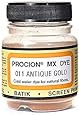 Dbest Jacquard Procion Mx Dye, 2/3-Ounce, Antique Gold