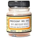 Dbest Jacquard Procion Mx Dye, 2/3-Ounce, Antique Gold