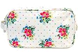 �L���X �L���X�L�b�h�\�� CathKidston �R�X���e�B�b�N�o�b�O CosmeticBag 256087 WILD FLOWERS WHITE �y0907cath�z