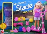 Barbie MY SISTER STACIE Gift Set w Outfit, Scooter & Accessories (1992 Arcotoys, Mattel)