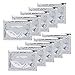 Anti Aging Treatments Set / Kit of 10pcs Forehead Clear / Transparent Collagen Gel Crystal Masks / Patches for Wrinkles, Hydration / Moisturizing, Skin Pores Cleansing and Blackheads Removing