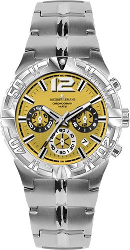 Jacques Lemans Herrenarmbanduhr Powerchrono 2007 1-1456 E Preisvergleich