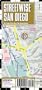 Streetwise San Diego Map - Laminated City Center Street Map of San Diego, California - Folding pocket size travel map with trolley lines