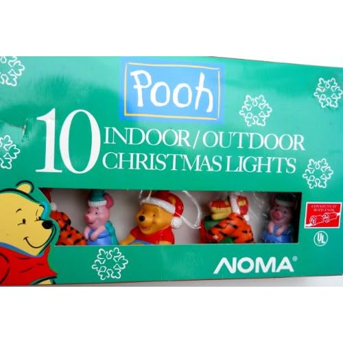 Winnie the Pooh 10 Indoor/outdoor Christmas Lights
