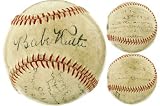 Babe Ruth Multi Signed 1930 Baseball