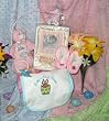 Deluxe Baby's First Easter Basket - Frame, Blanket, Plush, and MORE! - PINK