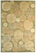 Hand Tufted Indian Martha Stewart "Parasols Collection" Rug
