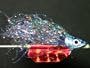 NEW FLIES Nuclee-r Holographic & Glow in Dark Lazar Floating Polaris Flies Holographic & Glow in Dark Floating Head Tube & Trolling Turbulator Fly #103