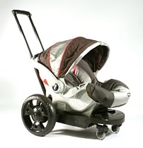 Go-Go Babyz Infant Cruizer All Terrain for Graco Infant Seats, Black