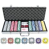 11.5g 500pc Tournament Series Poker Chip Set