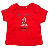 Los Angeles Angels of Anaheim Infant Baby My First Tee MLB Red T-Shirt