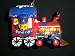 Teddy Bear in Colorful Train "Peace" Christmas Ornament #J3980
