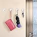 Angelbubbles Adhesive Hooks 6pcs/Pack 3M Sticker + Full 304 Stainless Steel Hanger & Base (304 Stainless Steel)