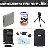 Essential Accessories Bundle Kit For Canon PowerShot SX230HS 12 MP Digital  ....