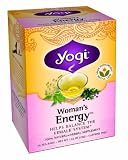 Yogi Woman's Energy, Herbal Tea Supplement, 16-Count Tea Bags (Pack of 6)