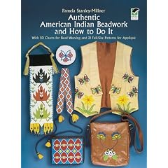 Authentic American Indian Beadwork and How to Do It: With 50 Charts for Bead Weaving and 21 Full-Size Patterns for Applique