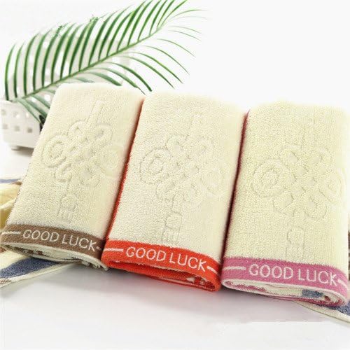 ChilyAmy Cotton-Salon-Towels Gym-Towel Hand-Towel Bleach Proof Towel Sets (1, red)