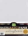 Bazzill 8-1/2 Inch by 11 Inch Wedding Multi-Pack, Pack of 15, White