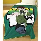 Kids/Childrens Ben 10 Fleece Blanket/Throw over Blanket Bedding