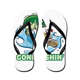 Artsmith, Inc. Kid's Flip Flops (Sandals) Gone Fishin Fisherman - Medium