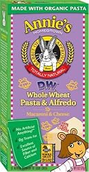 Annie's Homegrown D.W. Whole Wheat Pasta & Alfredo, 6-Ounce Boxes (Pack of 12)