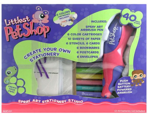 Buy Littlest Pet Spray Art Stationery Studio