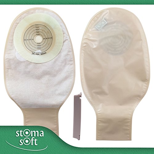 20 one piece drainable ostomy colostomy ileostomy pouch…