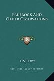 Prufrock And Other Observations