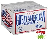 Sporting Goods : Great American Paintballs Standard Paintballs - 2000 Rounds - Green Fill