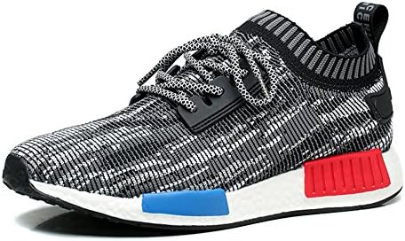 MULINSEN® NMD Men and Women Unisex Couple Casual Fashion Sneakers Running Shoes,gray,9.5