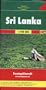 Sri Lanka : 1/400 000 Parcs naturels, Curiosit�s, Distances en km
