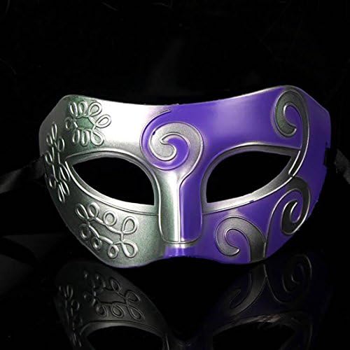 OGYA Baron Half Surface Spray Paint The Prince Dance Performance Mask Mask Antique Ancient Greek and Roman Warriors