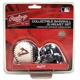 St. Louis Cardinals Micro Baseball + Helmet Replica Set
