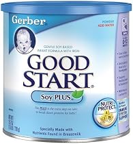 Gerber Good Start  Soy PLUS, Powder, Case Pack, Six - 25.7 Ounce Cans (154.2 Ounces)
From Good Start
