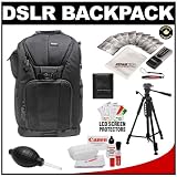 Vivitar Series One Digital SLR Camera/Laptop Sling Backpack - Small (Black) Holds Most 14'