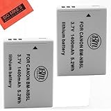 BM Premium 2-Pack of NB-5L Batteries for Canon PowerShot SX230 HS, SX210 HS, SX200 HS, S100, S110 Digital Camera
