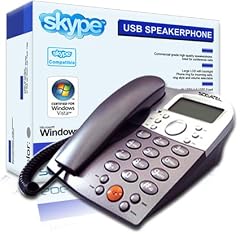 Sogatel- Skype-taugliches, USB Internet Schreibtisch-Telefon, Windows 7, Vista, XP